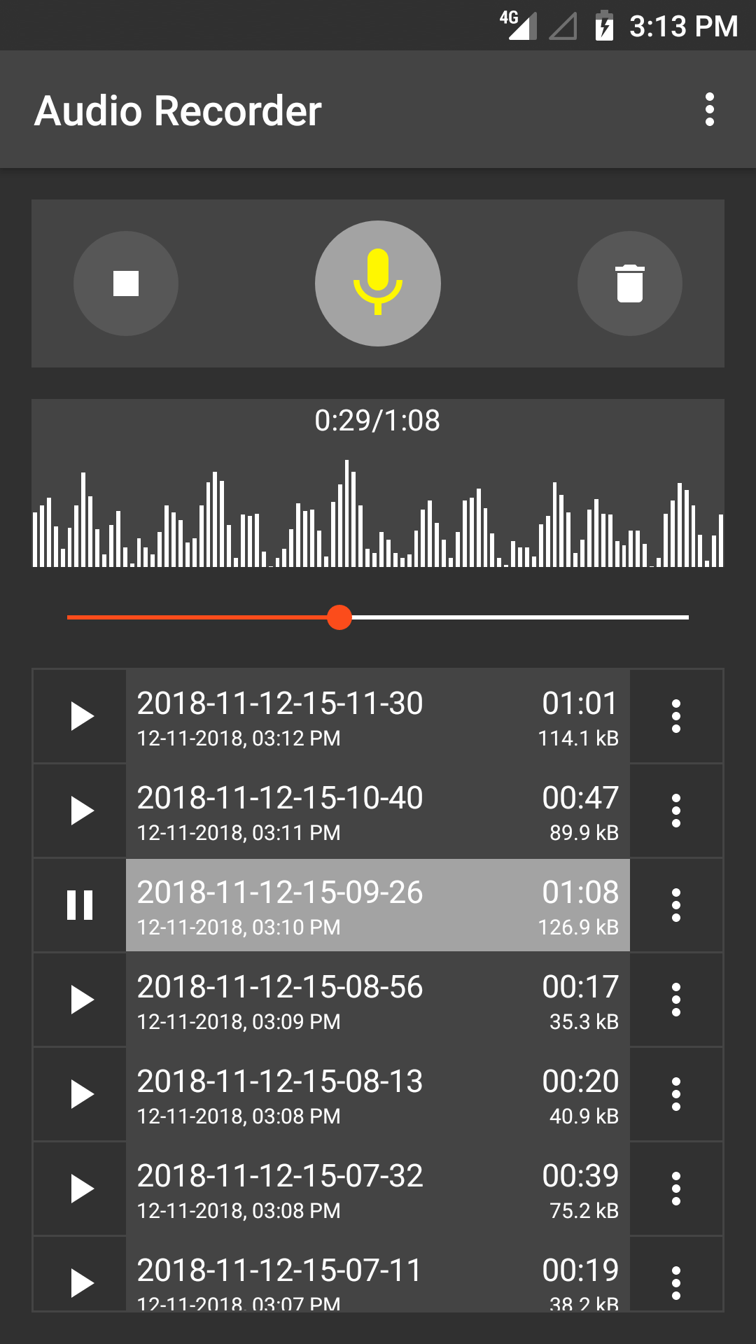 WIREHALL Audio Recorder App