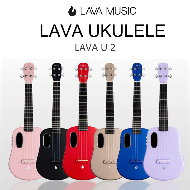 LAVA U Carbon Fiber FreeBoost Ukulele Audio Shop Dubai