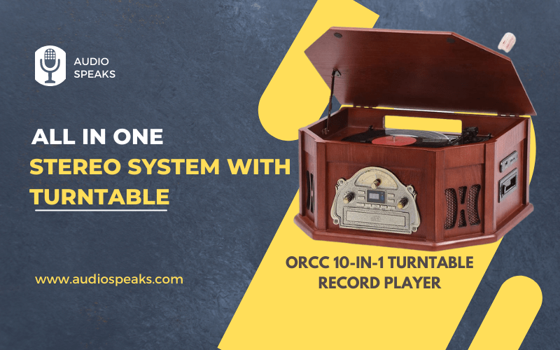 7 Best All in One Stereo System with Turntable [2024 Reviews]