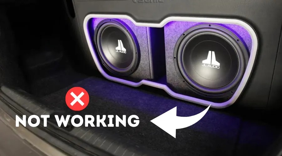 Why Car Subwoofer is Not Working? Complete Guide For All Fixes