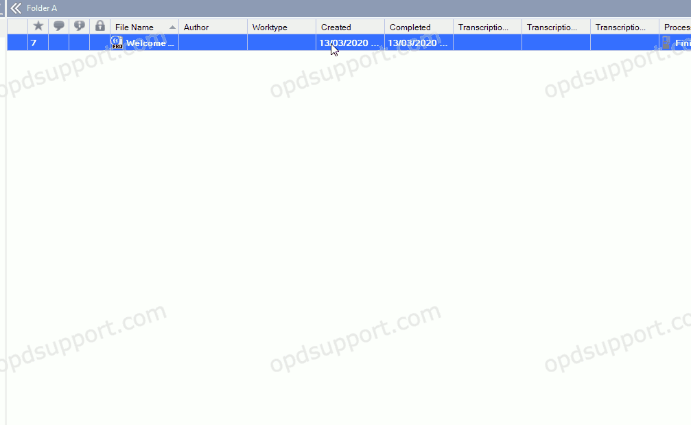 Converting Dictations in ODMS R8/R7 Professional Audio Support