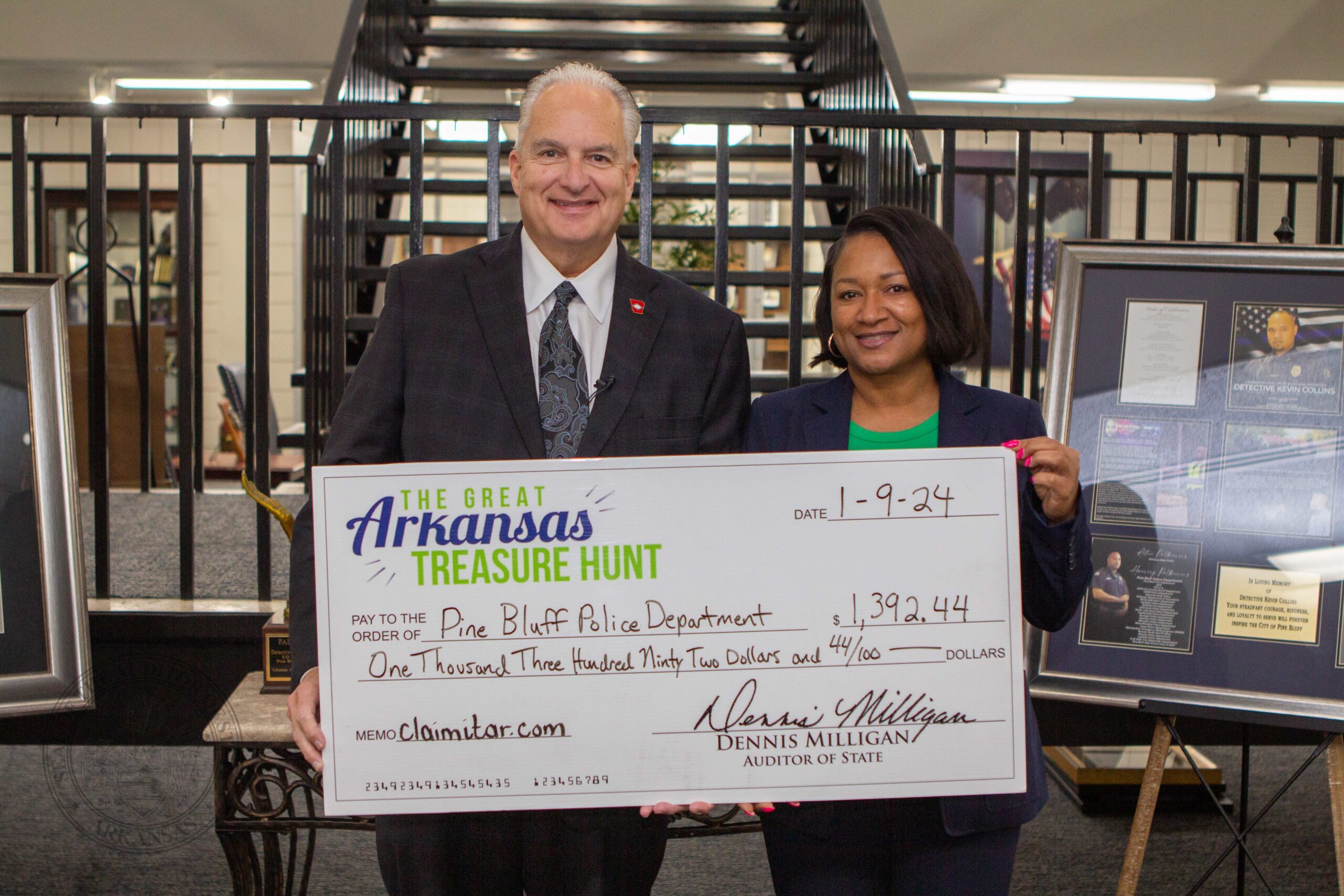 State Auditor Dennis Milligan Celebrates Law Enforcement Appreciation