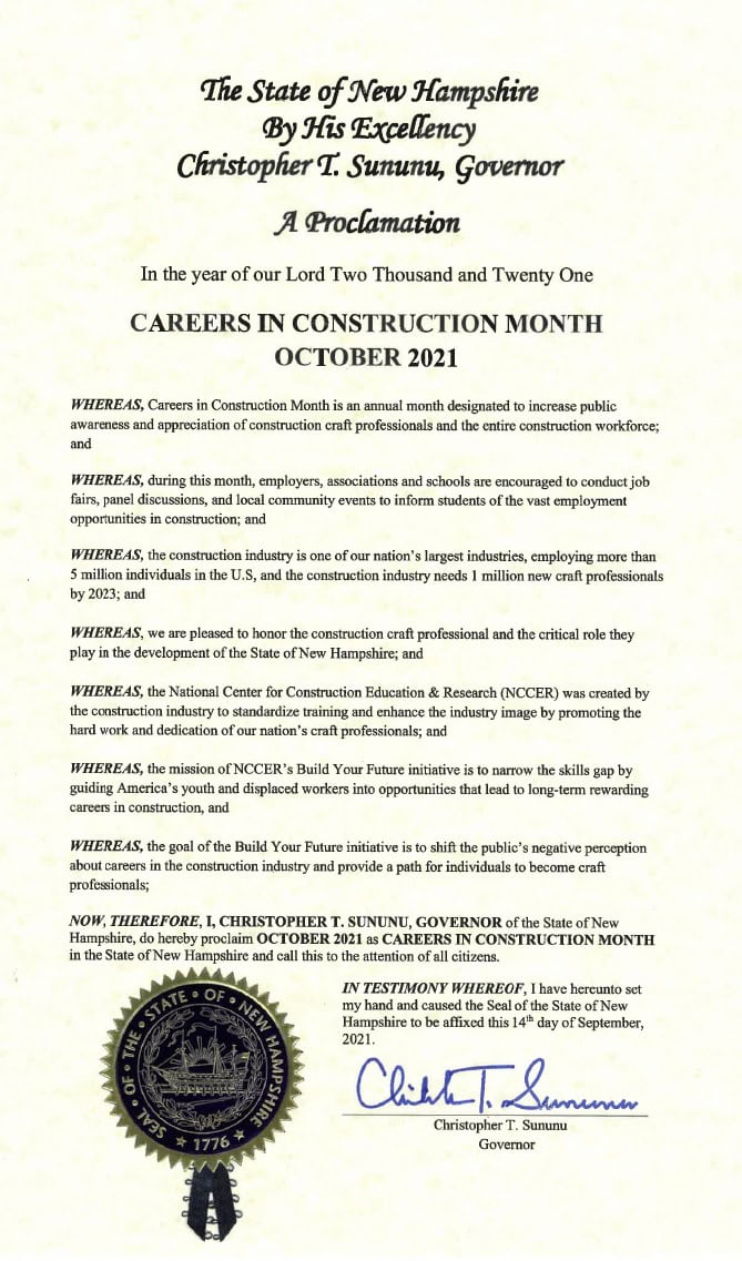 Audley Construction NH General Contracting Roads, bridges, utilities