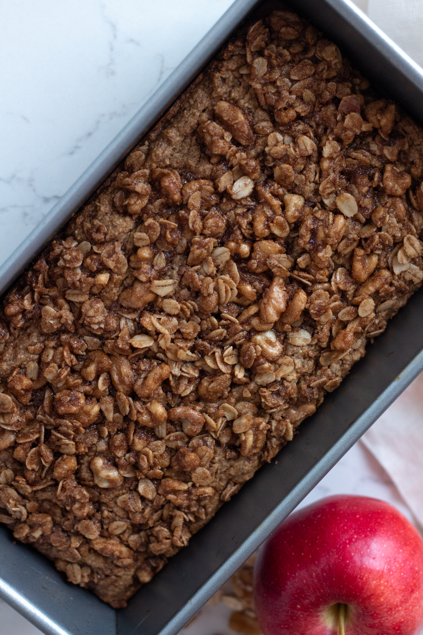 Apple Cinnamon Streusel Bread — Audra's Appetite