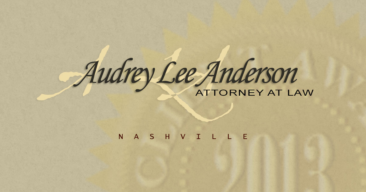Nashville Divorce Attorney, Audrey Lee Anderson