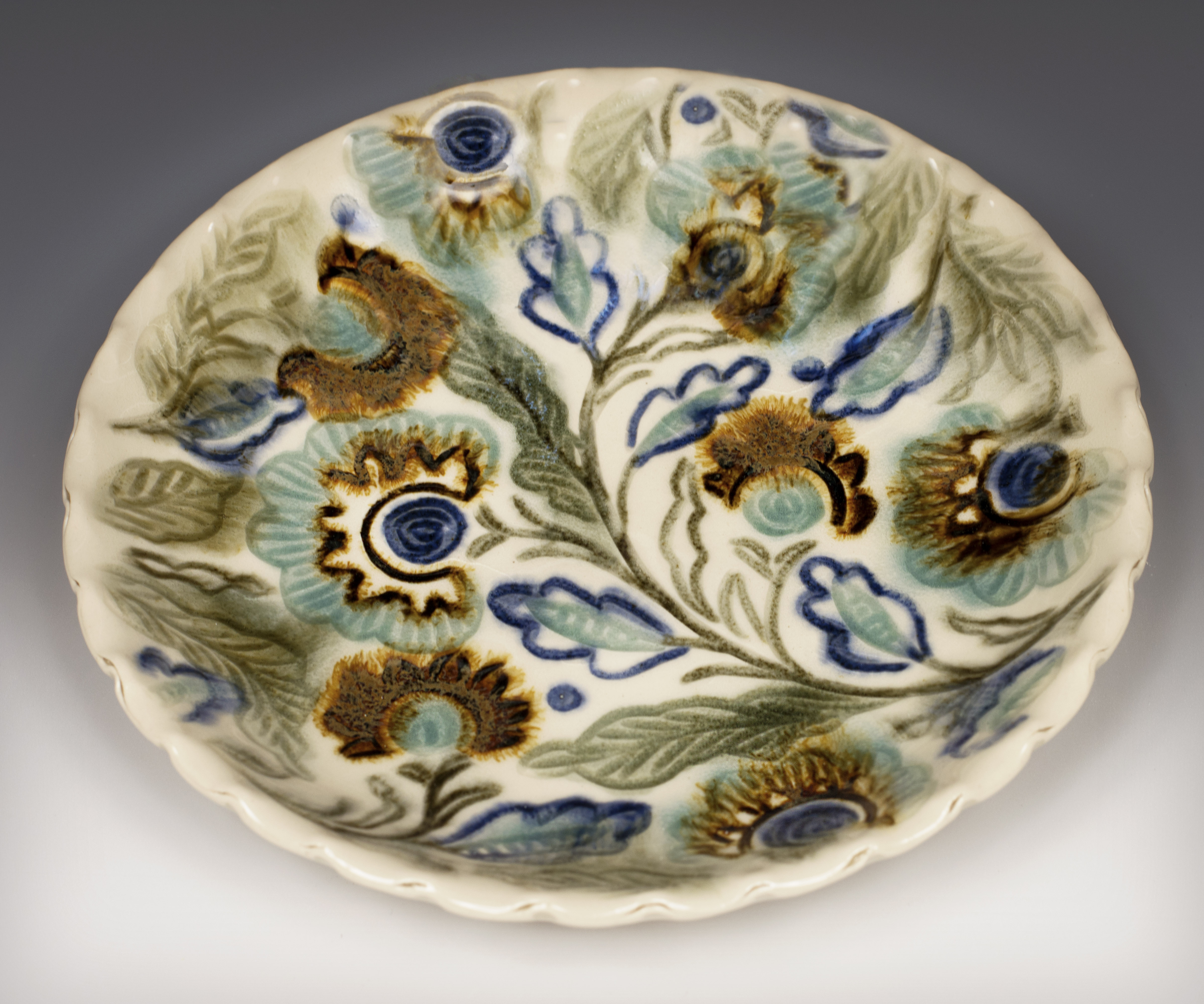 Plate Audry DealMcEver Functional Pottery Handmade in Nashville, TN