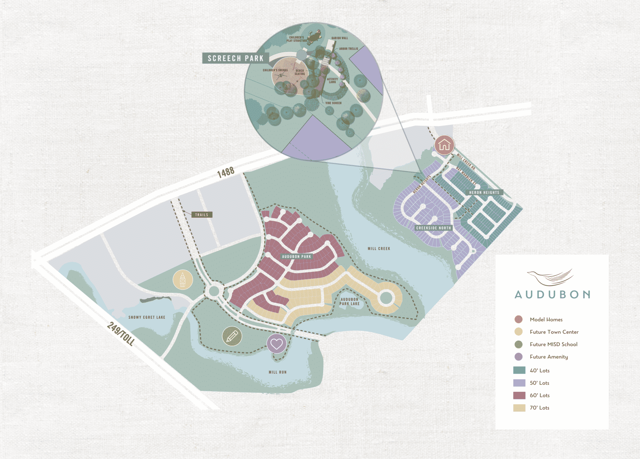 Residential Site Plan Community Site Plan Audubon