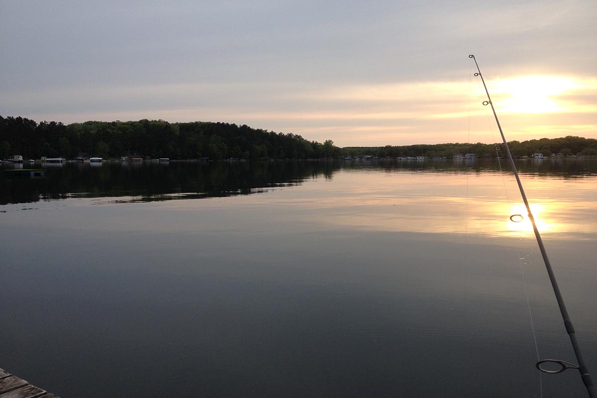 Lake Shamineau Fishing Minnesota Lake Auger's Pine View Resort