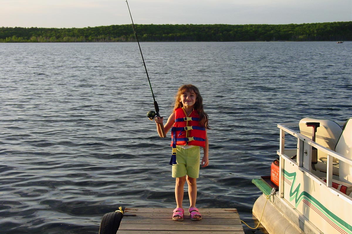 Lake Shamineau Fishing Minnesota Lake Auger's Pine View Resort