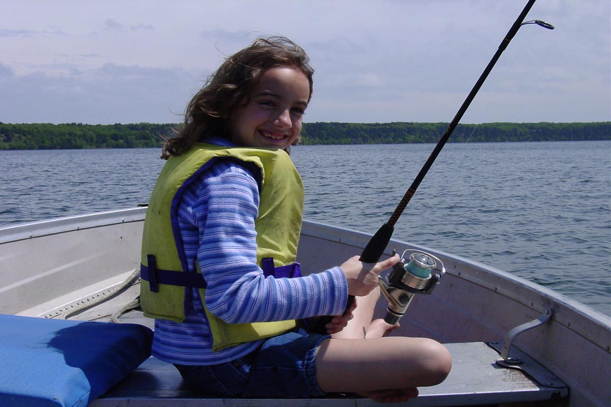 Lake Shamineau Fishing Minnesota Lake Auger's Pine View Resort