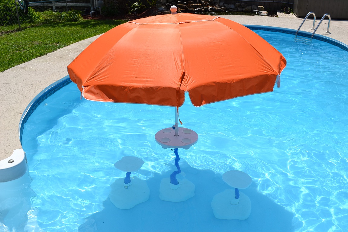 Relaxation Station Swimming Pool Table and Stools AugHog Products