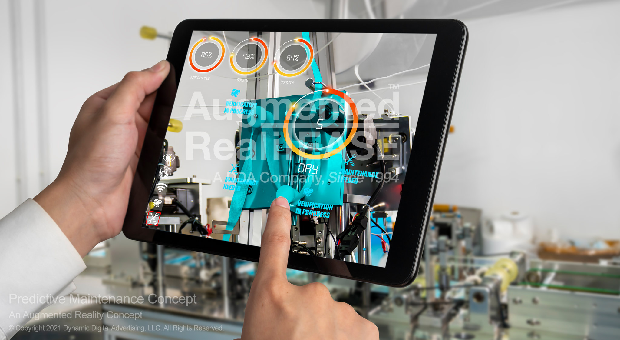 Predictive Maintenance Augmented Reality Application