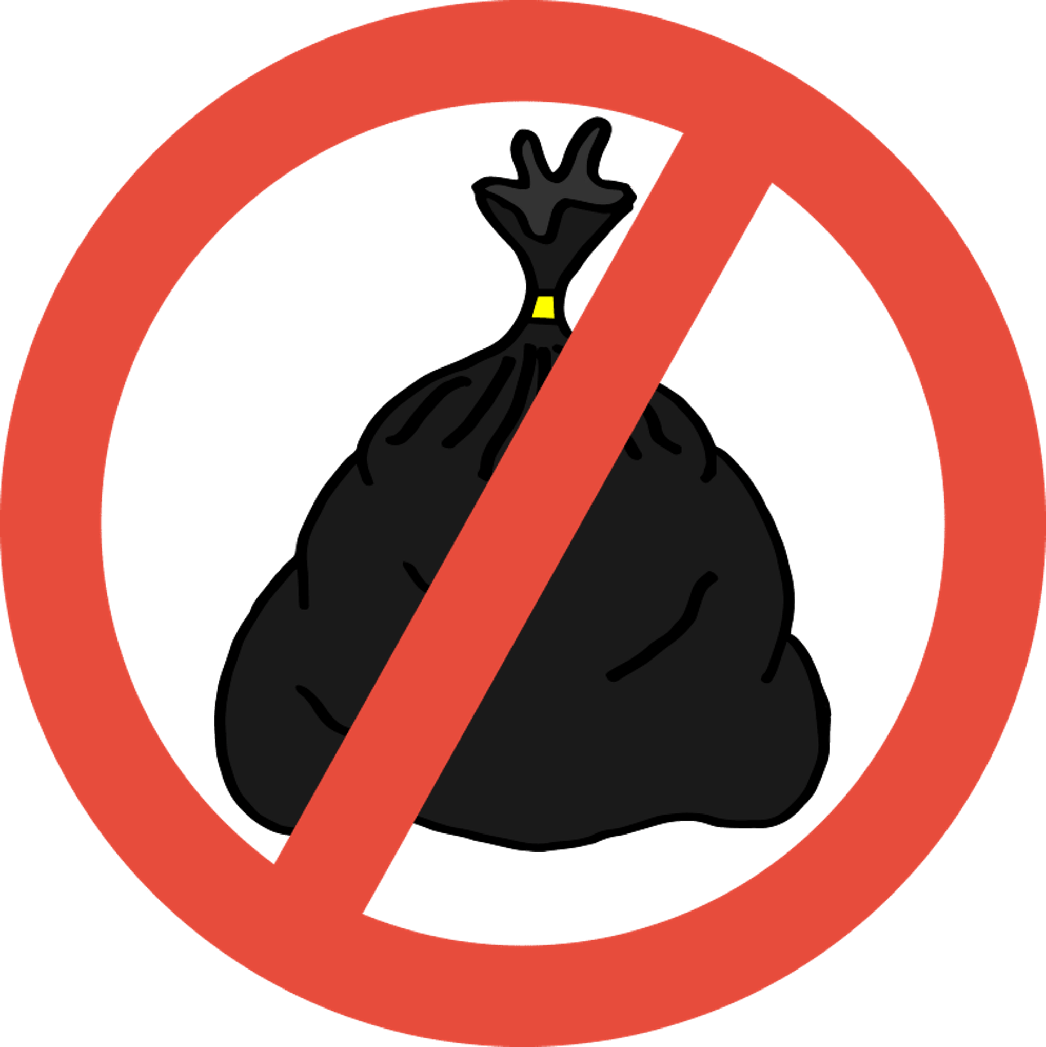 Reminder Use Clear/Transparent Garbage Bags Augusta Township