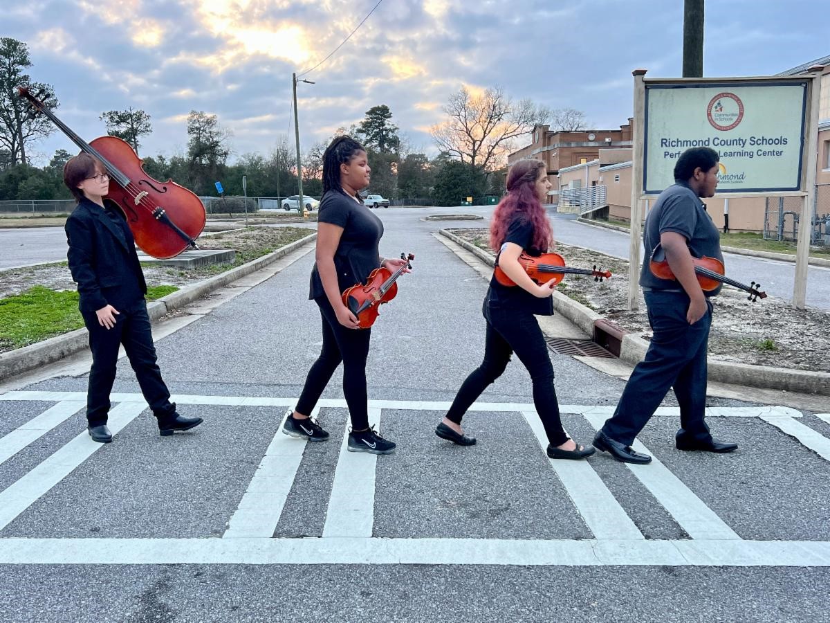 A.R. Johnson School String Quartet To Join Touring Beatles vs. Stones