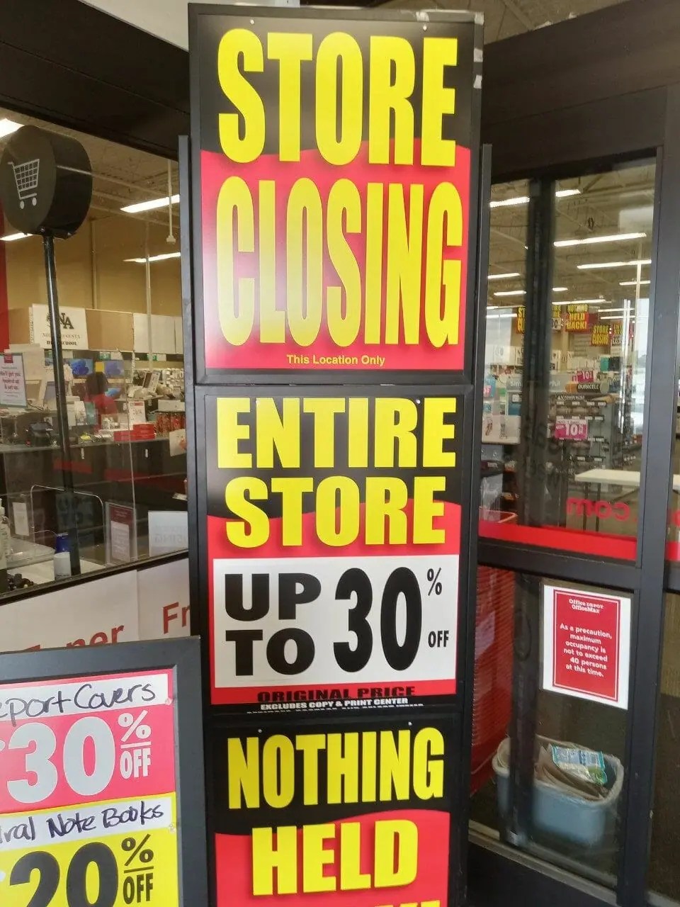 North Augusta office supply store location to close in August Augusta