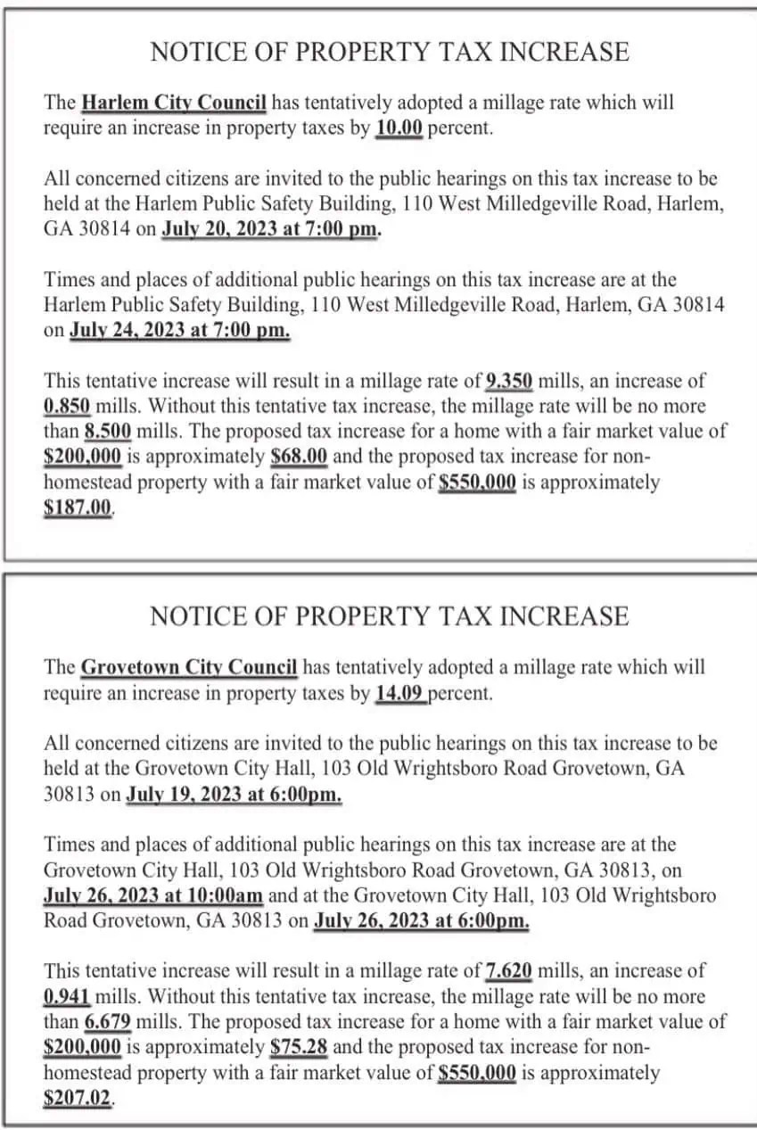 Real Talk Real Estate Local tax assessment bills, millage rates, and unnerving updates