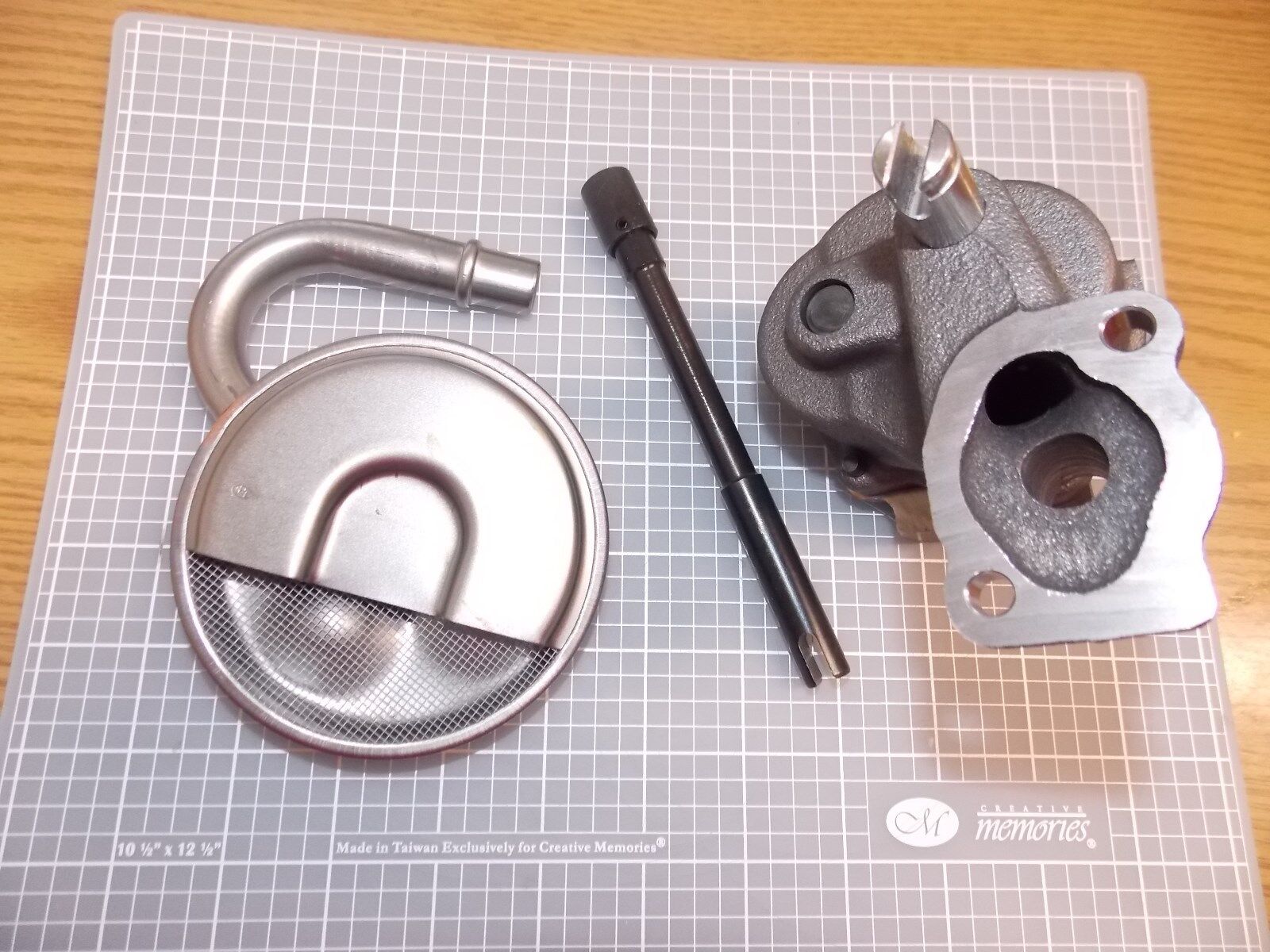 Melling M55HV Chevy 327 350 400 High Volume Oil Pump Screen Steel