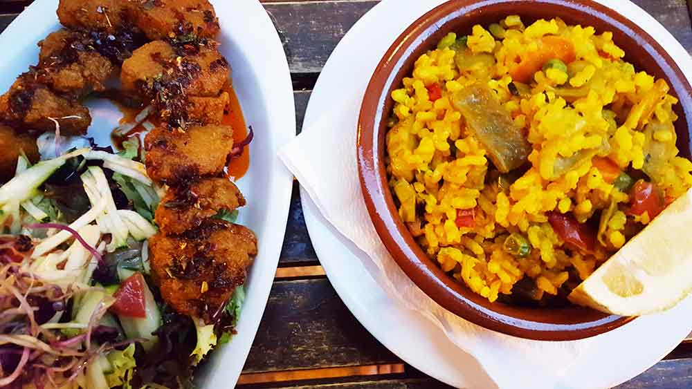 This is where vegetarians eat in Spain