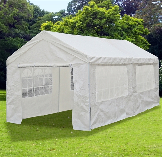 ZELT 3 x 6 Meter !! weiß PARTYZELT Bierzelt Festzelt Gartenpavilion