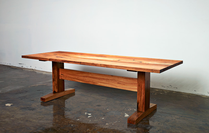 Reclaimed Messmate Dining Table Auld Design