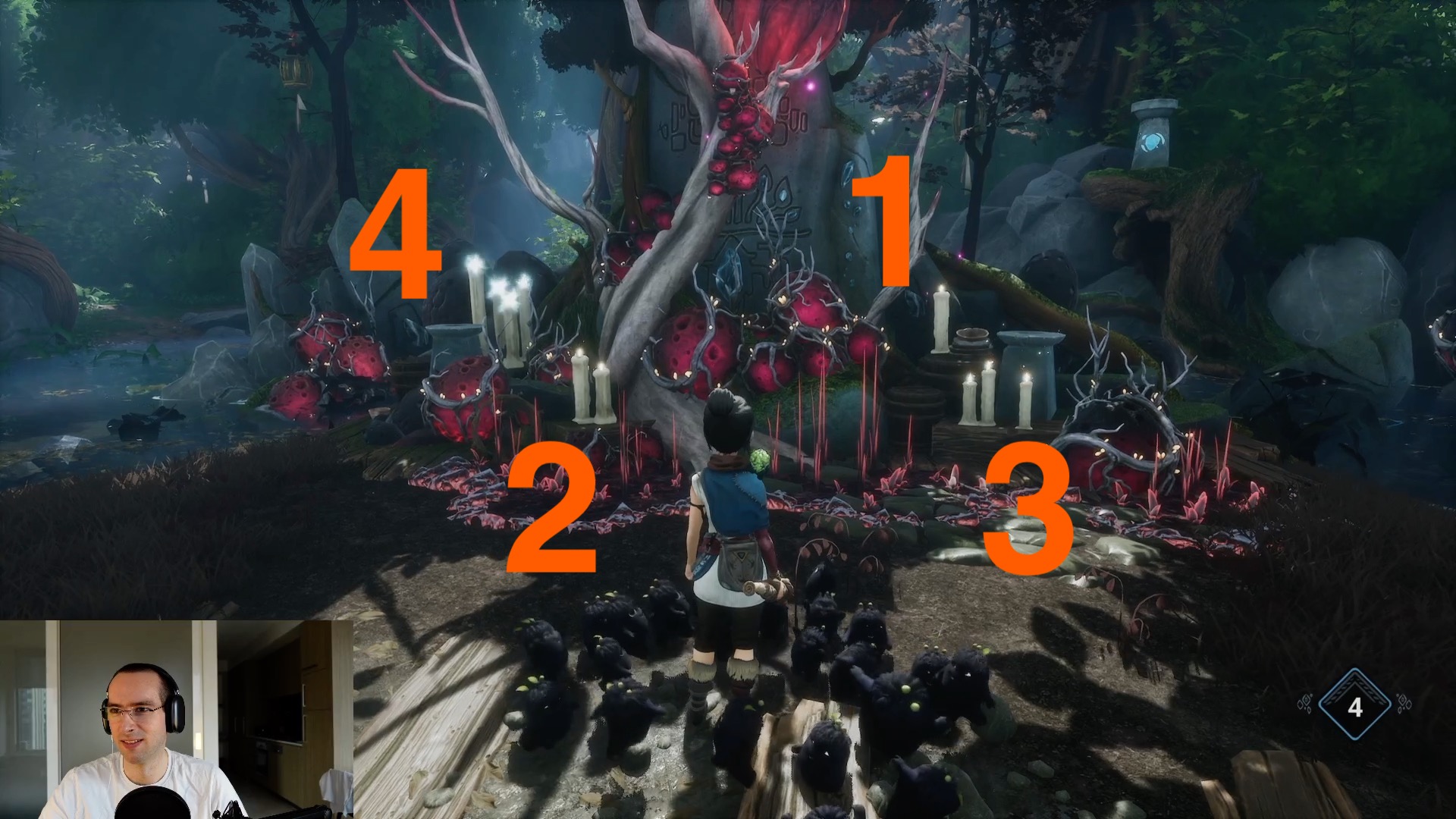 Restore the Fishing Shrine in Taro’s Love Open the Guardian Tree in