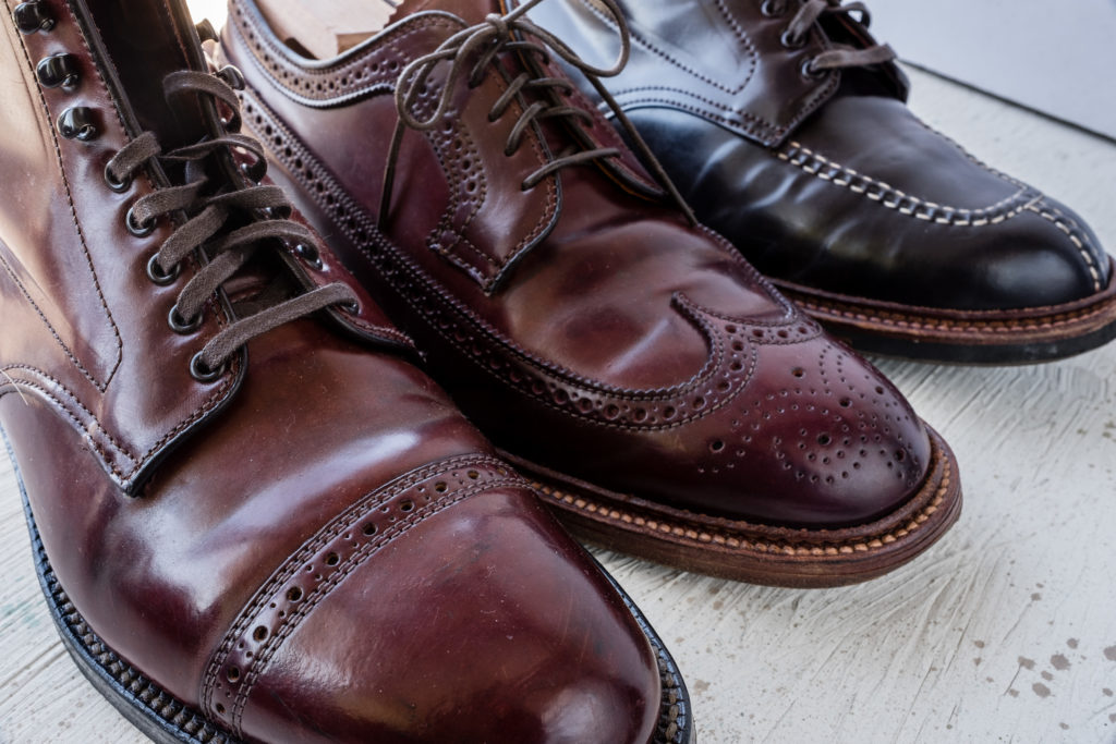 Alden Color 8 Shell Cordovan Patina and Aging Aun Tay