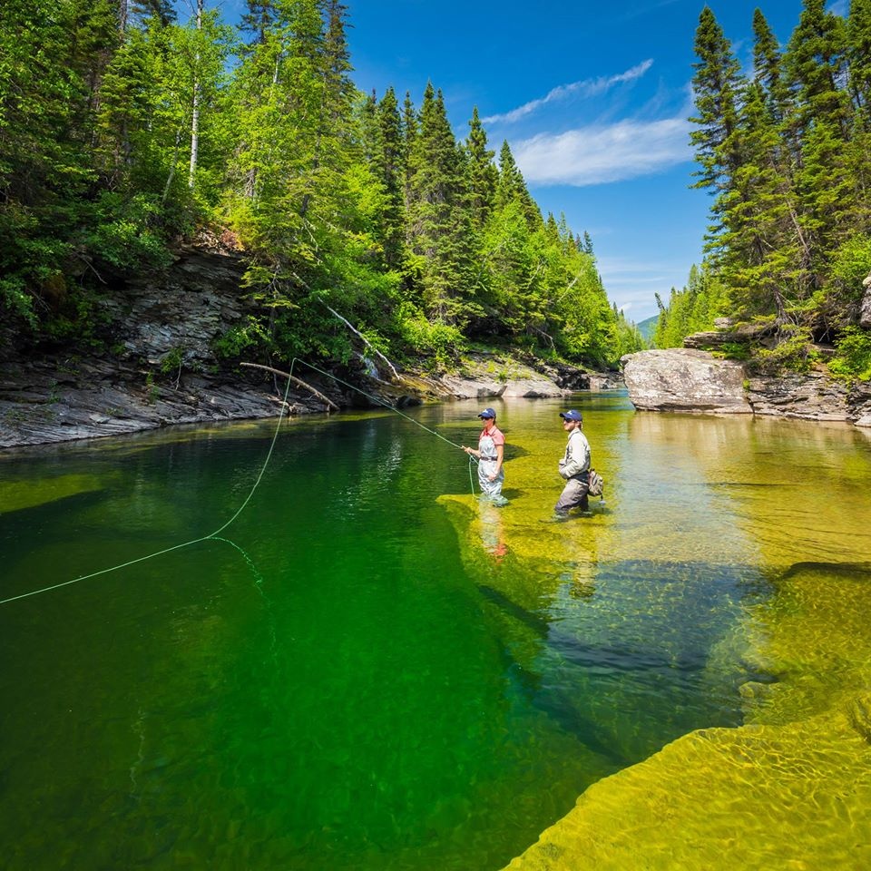 Rivières de la Gaspésie • Au Québ