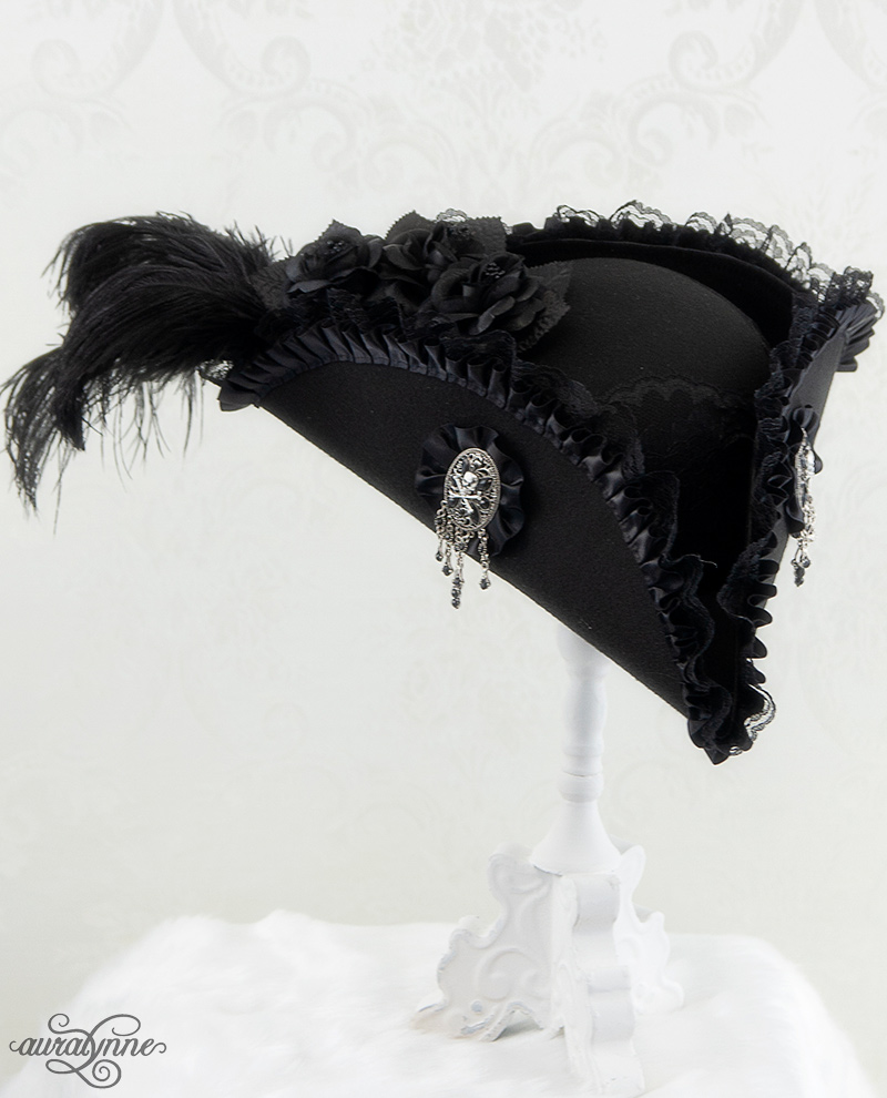 Belladonna Victorian Women’s Pirate Hat auralynne