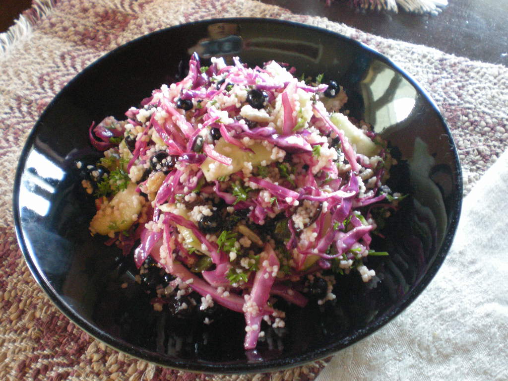 Couscous (or Quinoa) Coleslaw Crunchy Cooking