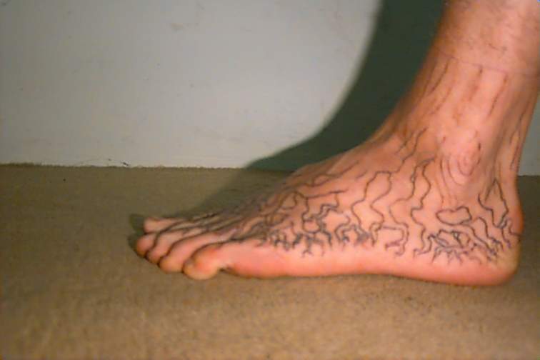 Pin em TATTOOS Meu pé tatuado (raiz) Fotos das sessões de tatuagem (tattoo