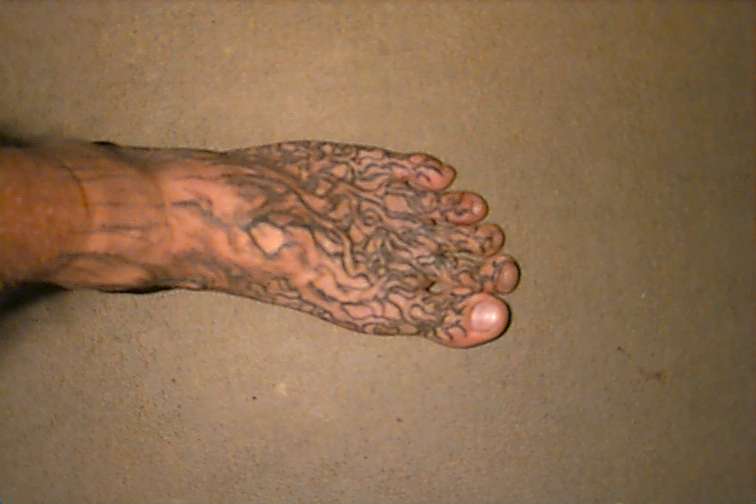 Pin em 365 Picapaus Meu pé tatuado (raiz) Fotos das sessões de tatuagem (tattoo