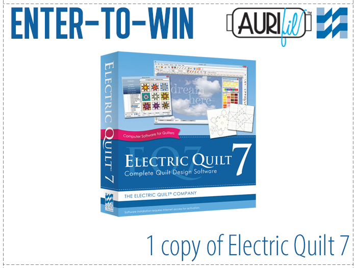 Electric Quilt Company Giveaway auribuzz