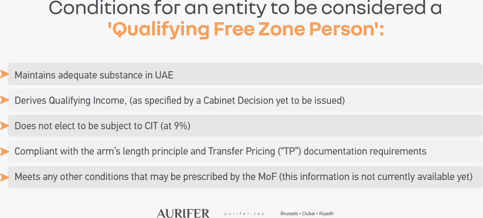 Analysis and Tax Advisory on the UAE Free Zone Regime, Pillar Two