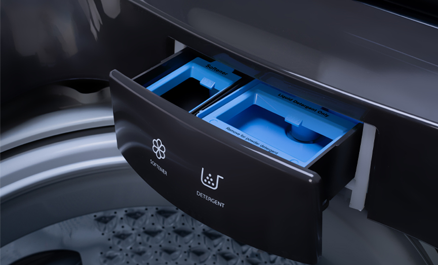 Toshiba Top load Washer, 10 kg, 8 Programs, Silver eXtra Saudi