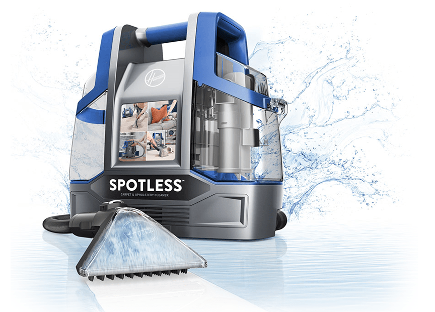 Hoover Portable Carpet & Upholstery and Floor Spot Cleaner, Blue/Gray