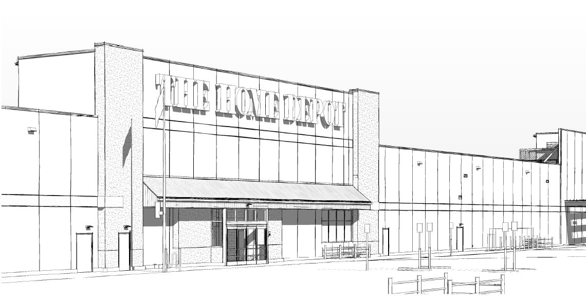 Aurora Awarded MultiLevel Home Depot in Maspeth Aurora Contractors, Inc.