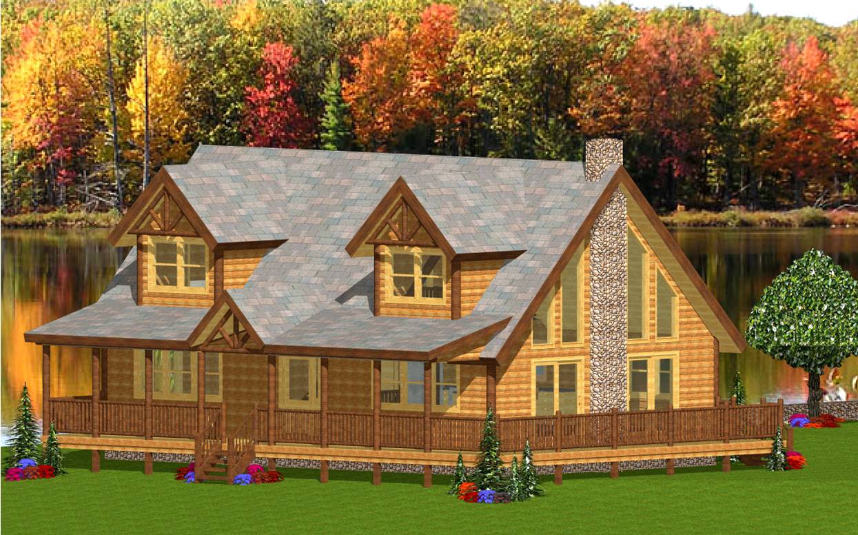 The Aurora Log Homes