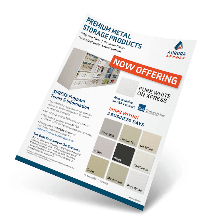 Education Literature Aurora Storage Products