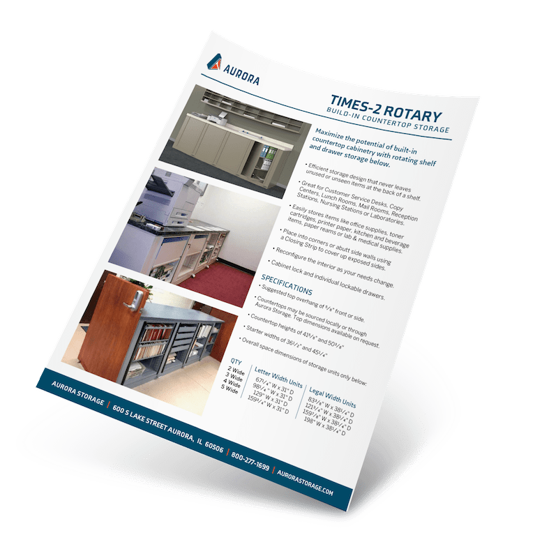 Legal Literature Aurora Storage Products