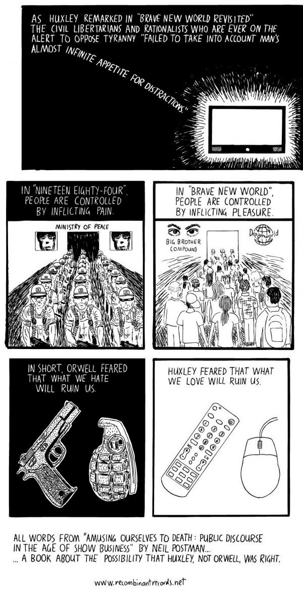 Huxley vs Orwell Aurum Echo