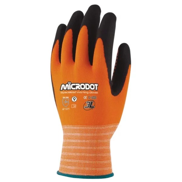 Luvas nylonnitrilo Microdot 3L Aurymat