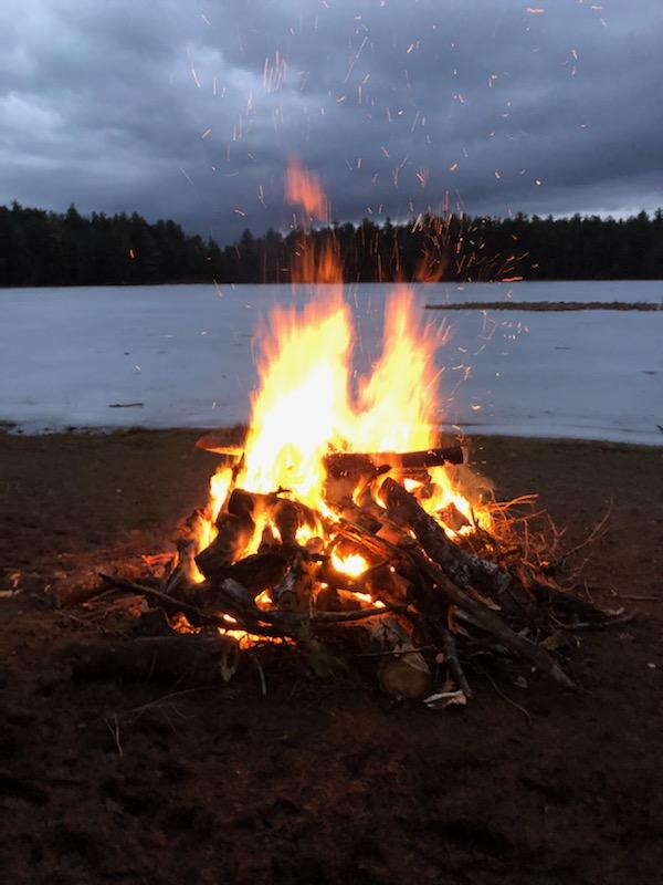 First Friday Bonfire! AuSable Acres Property Owners Association