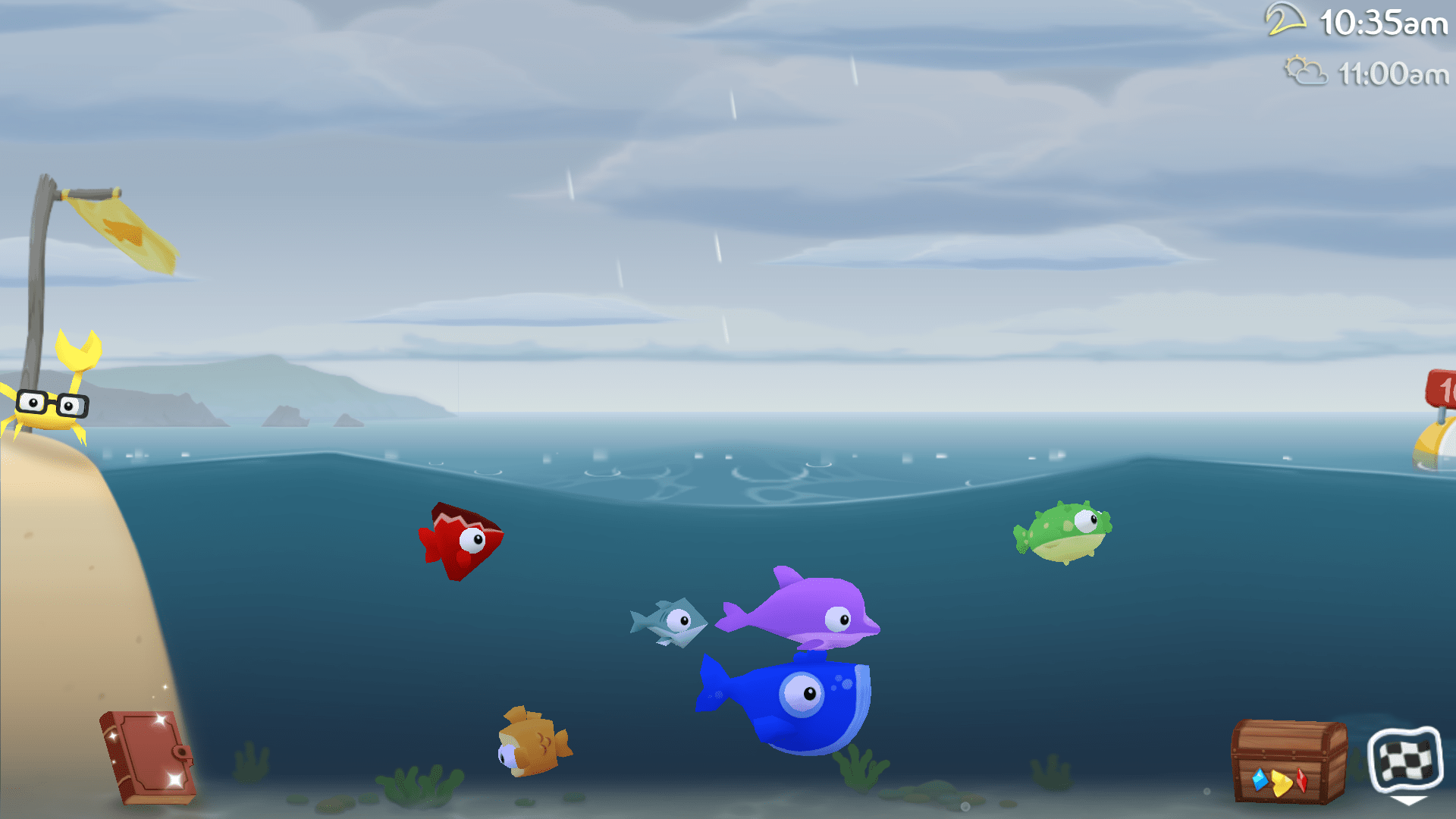 Play this Halfbrick's Fish out of Water Ausdroid