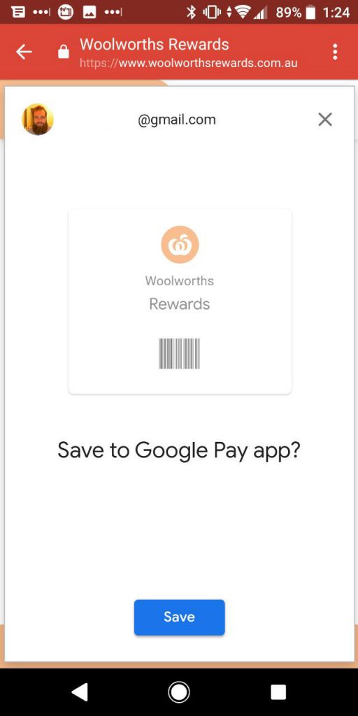 PSA Add your Woolworths Rewards card to your Google Pay digital wallet Ausdroid