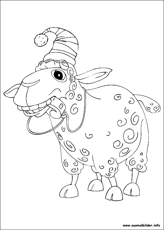 Das Sandmännchen Abenteuer im Traumland malvorlagen