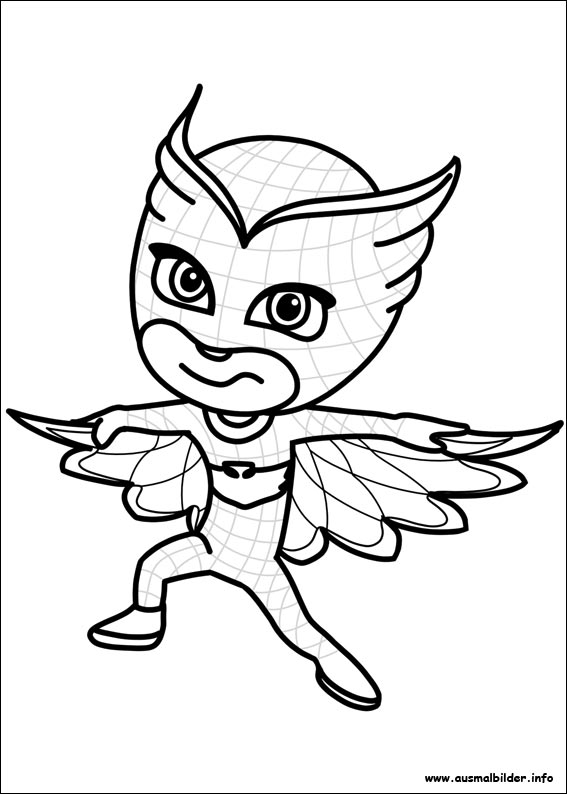 PJ Masks Pyjamahelden malvorlagen