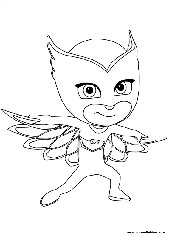 PJ Masks Pyjamahelden malvorlagen