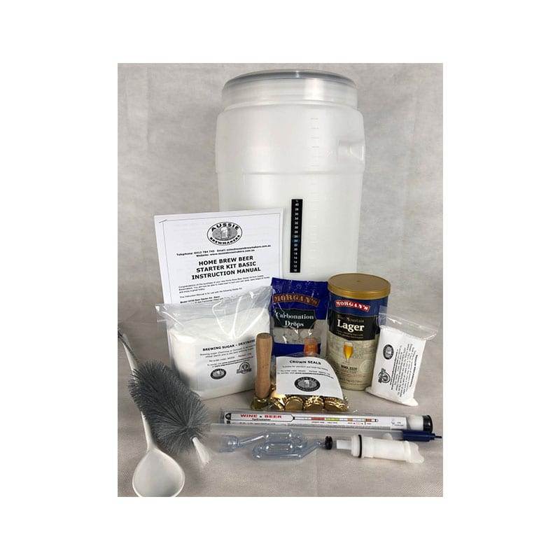 Home Brew Beer Starter Kit Basic FREE FREIGHT Australia Wide