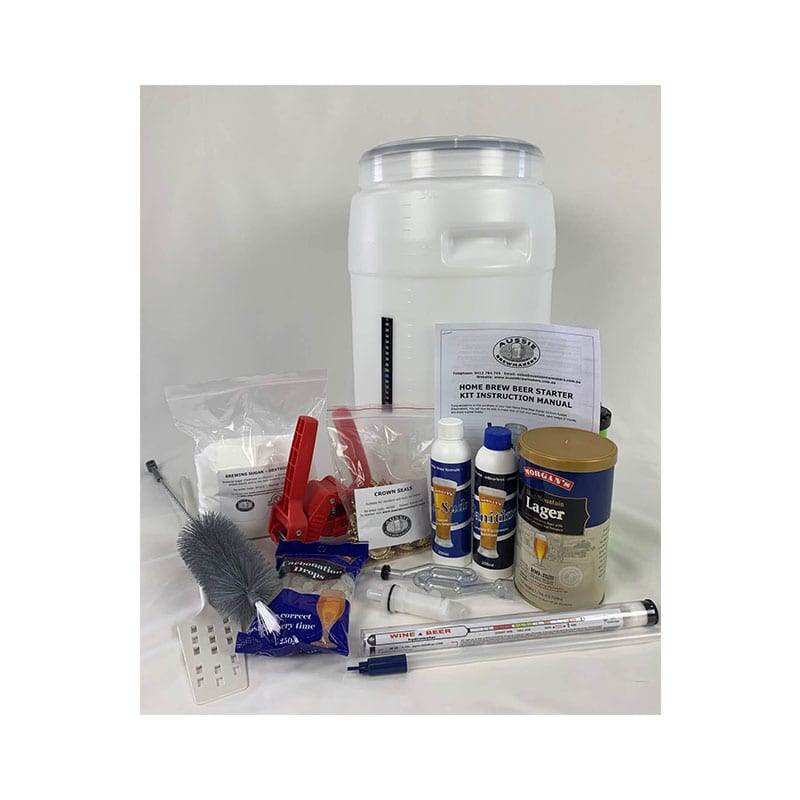 Home Brew Beer Starter KitDeluxeFREE FREIGHT Australia Wide » Aussie