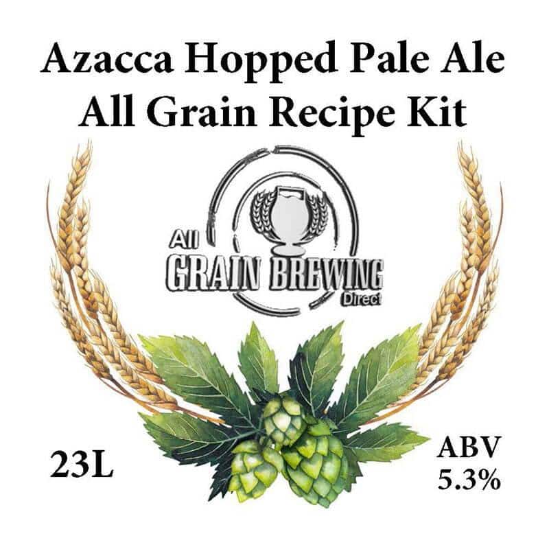 Azacca Hopped Pale Ale All Grain Recipe Kit 23L FREE FREIGHT